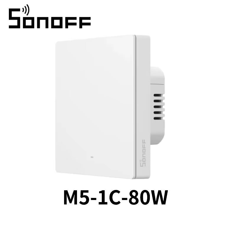 NEW  Switchman M5 Matter Switch White Wifi Smart Wall Work with Ewelink Apple Home Alexa Goole Home Assistant Smartthings
