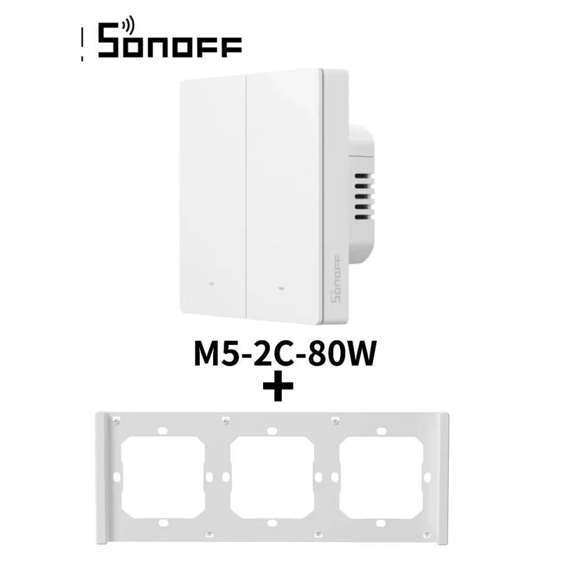 NEW  Switchman M5 Matter Switch White Wifi Smart Wall Work with Ewelink Apple Home Alexa Goole Home Assistant Smartthings