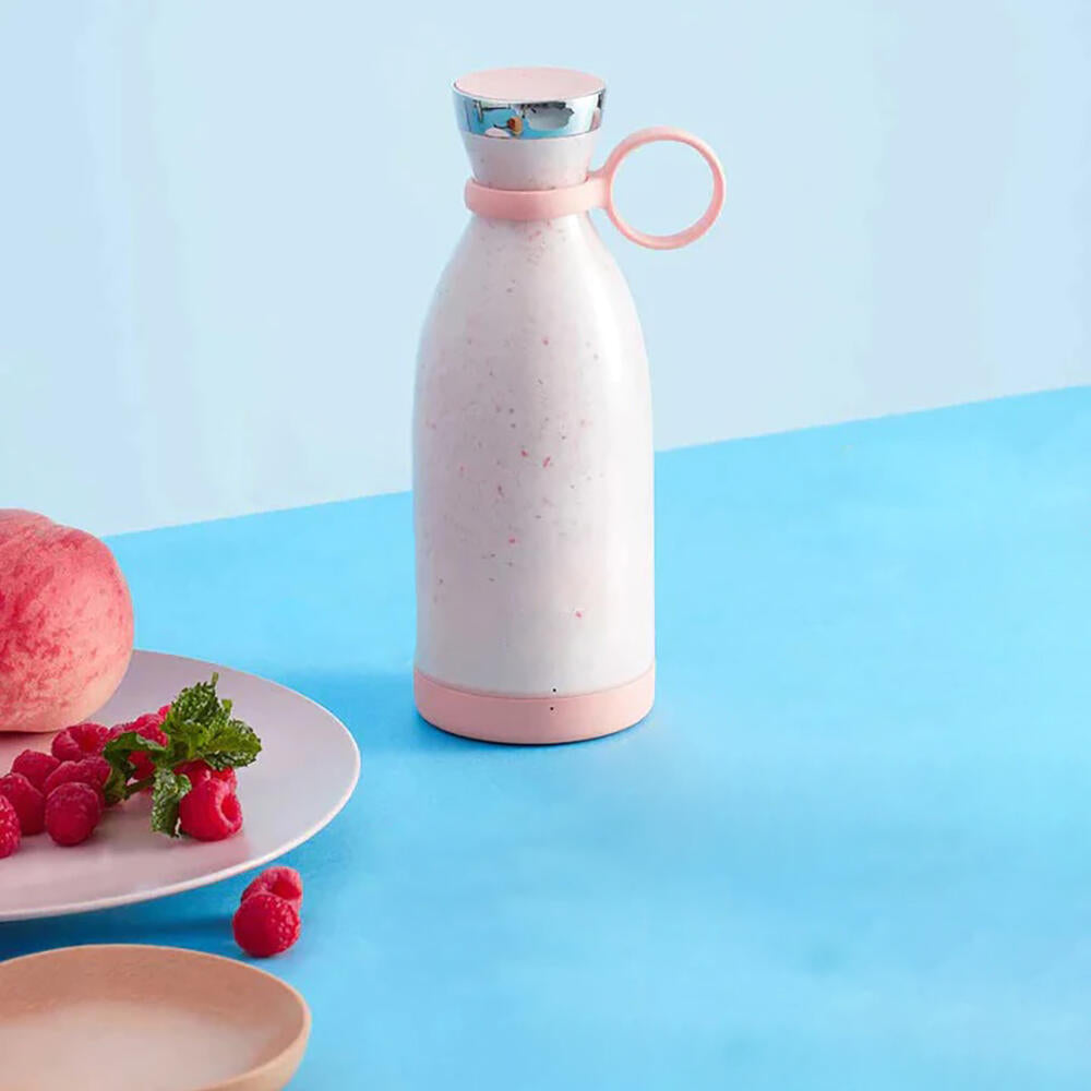 🥤 ¡Prepara tus smoothies donde quieras! Licuadora portátil recargable USB – mezcla, bebe y lleva contigo 🚀