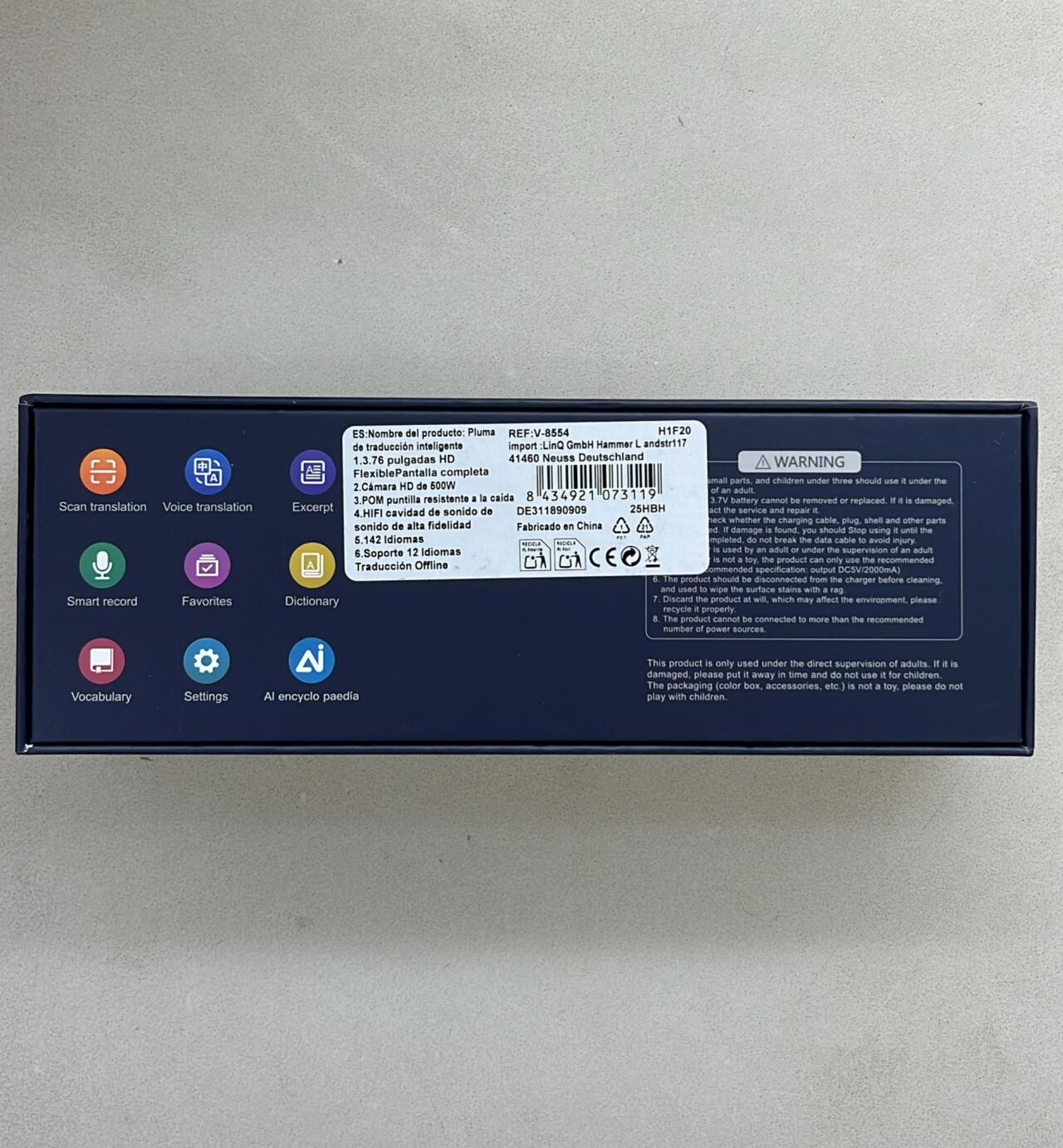 LÁPIZ TRADUCTOR CON IA — Escanea, Traduce y Aprende al Instante