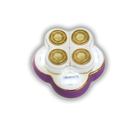 Máquina portátil de depilación indolora con cabezales bañados en oro de 18K