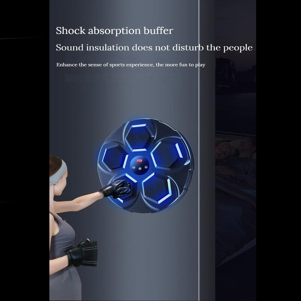 🥊 StrikeBeat™ – Máquina de Boxeo Musical Inteligente con 5 Puntos de Ataque RGB, Luces LED, Bluetooth y 2 Guantes