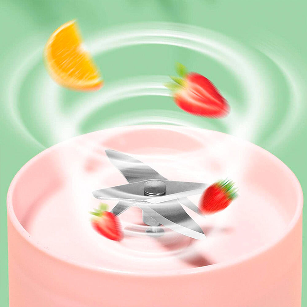 🥤 ¡Prepara tus smoothies donde quieras! Licuadora portátil recargable USB – mezcla, bebe y lleva contigo 🚀